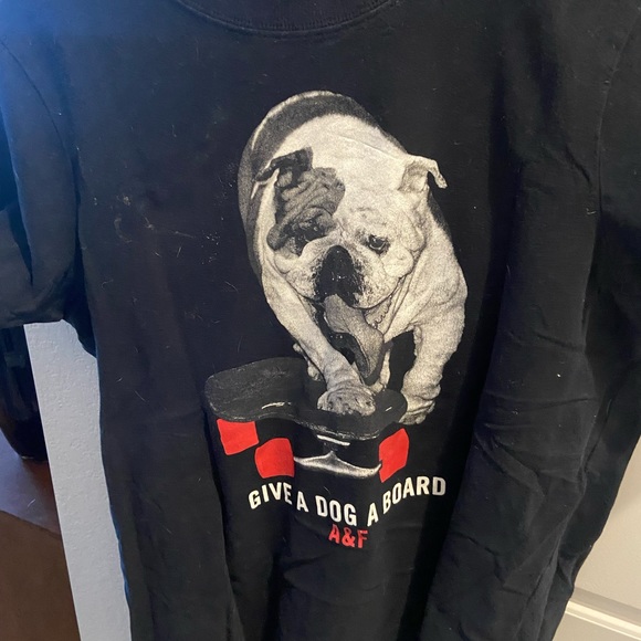 A&F bulldog tee - Picture 1 of 2
